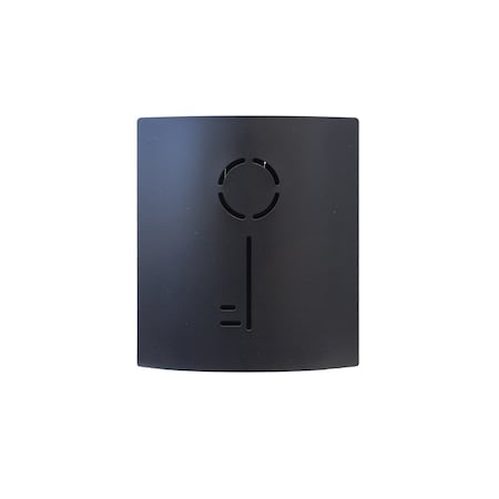 Qualarc Wall Mounted Key Keeper in Black WF-W7019BK